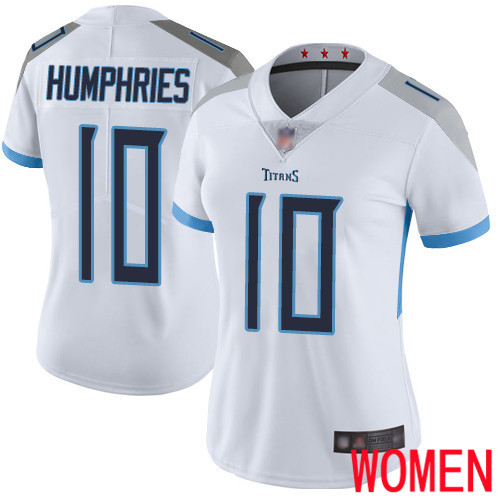 Tennessee Titans Limited White Women Adam Humphries Road Jersey NFL Football #10 Vapor Untouchable->youth nfl jersey->Youth Jersey